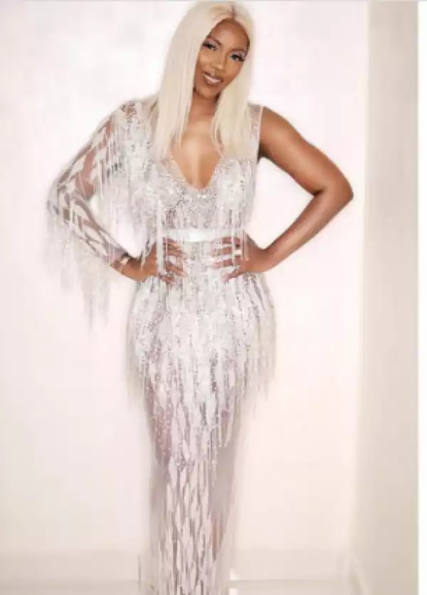 See This Tiwa Savage Dress That Took Two Months To Make